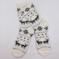 Chaussettes confortables de plumes de cerf classique